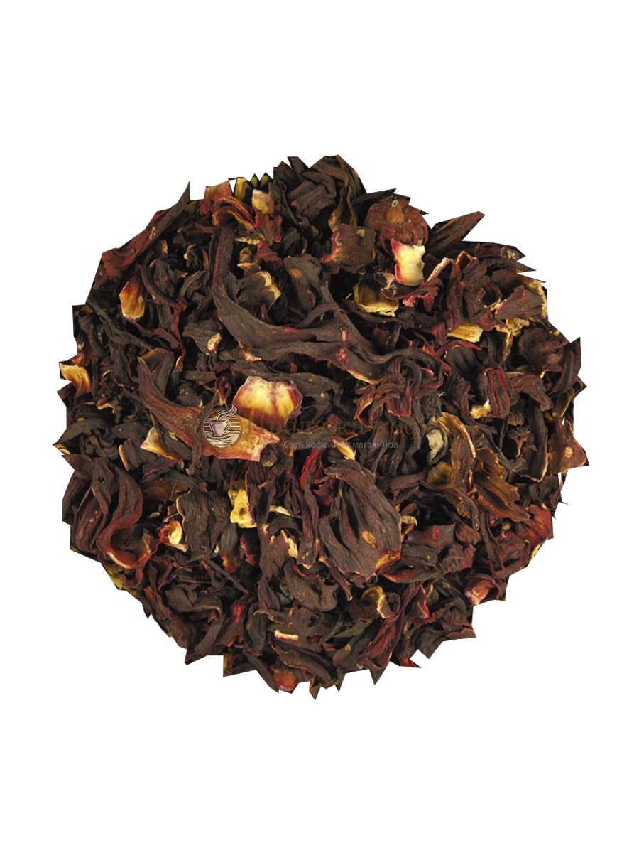 Чай цветочный этнический Каркадэ (Гибискус), упаковка 500 г, крупнолистовой чай