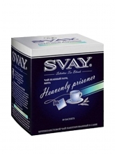 Чай зеленый улун с мятой Svay Heavenly Prisoner (Небесный пленник), упаковка 20 саше по 2 г