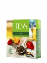 Чай TESS (Тесс) FLIRT зеленый, пакетированный, 100 шт/уп