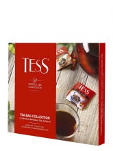 Чай TESS (Тесс), набор 60 пакетиков (12 видов по 5 шт), 103 г, картонная коробка