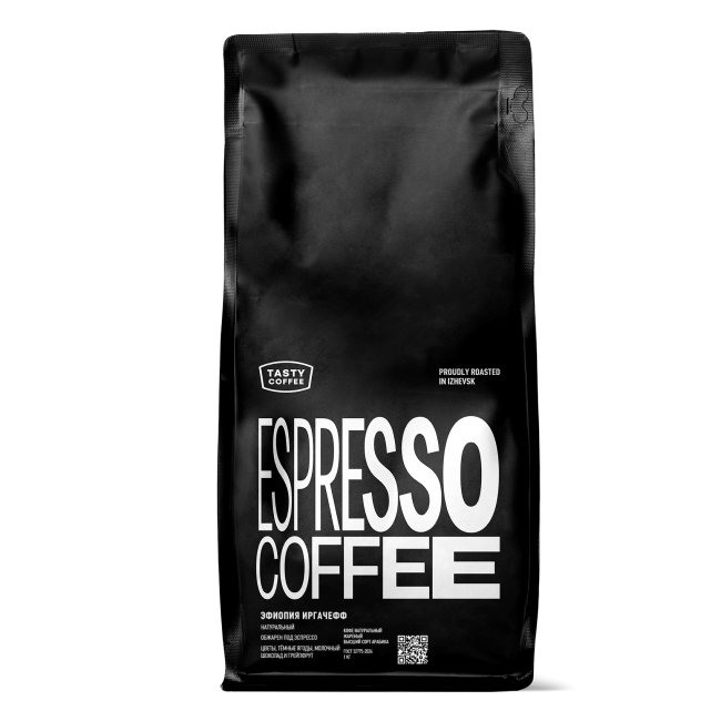 Кофе в зернах Tasty Coffee Эфиопия Иргачефф Нат (Тейсти Кофе Эфиопия Иргачефф Нат) 1 кг, вакуумная упаковка 7160301 - фото 2433