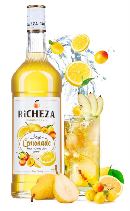 Основа для напитков RICHEZA(Ричеза) Груша-Алыча-Лимон 1л 7162747 - фото 3119