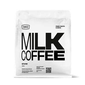 Кофе в зёрнах Tasty Coffee (Тэйсти Кофе) эспрессо-смесь Брауни 250 гр. 7162603