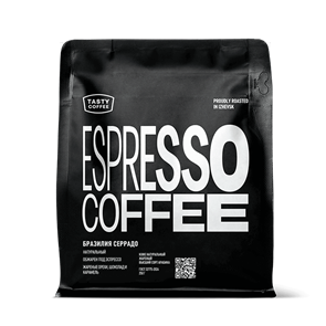 Кофе молотый Tasty Coffee (Тэйсти Кофе) моносорт фильтр Бразилия Серрадо 250 гр 7162607