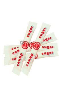 Сахар порционный Деловой стандарт (БЕЛЫЙ) по 5 г в стиках, 1 кг 7160908