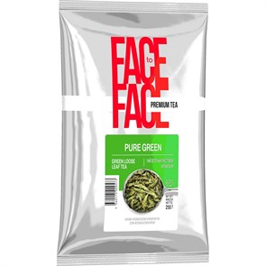 Чай FACE TO FACE зелёный листовой  