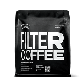 Кофе в зёрнах Tasty Coffee (Тэйсти Кофе) моносорт фильтр Колумбия Уила 250г 7162921
