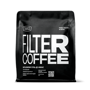 Кофе молотый Tasty Coffee (Тэйсти Кофе) моносорт фильтр 